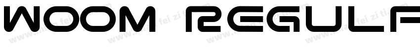 Woom Regular Regular字体转换